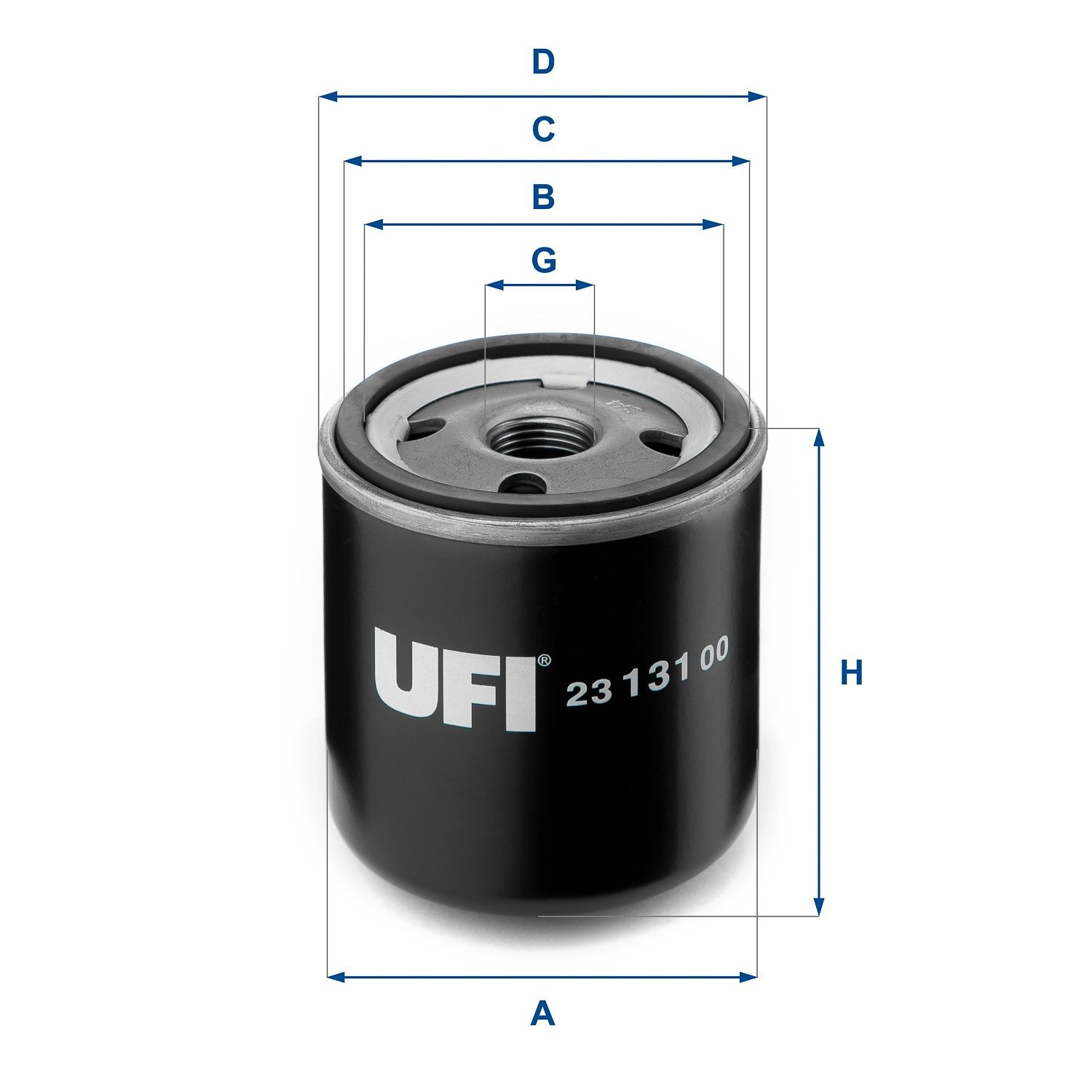 Öljynsuodatin UFI 23.131.00