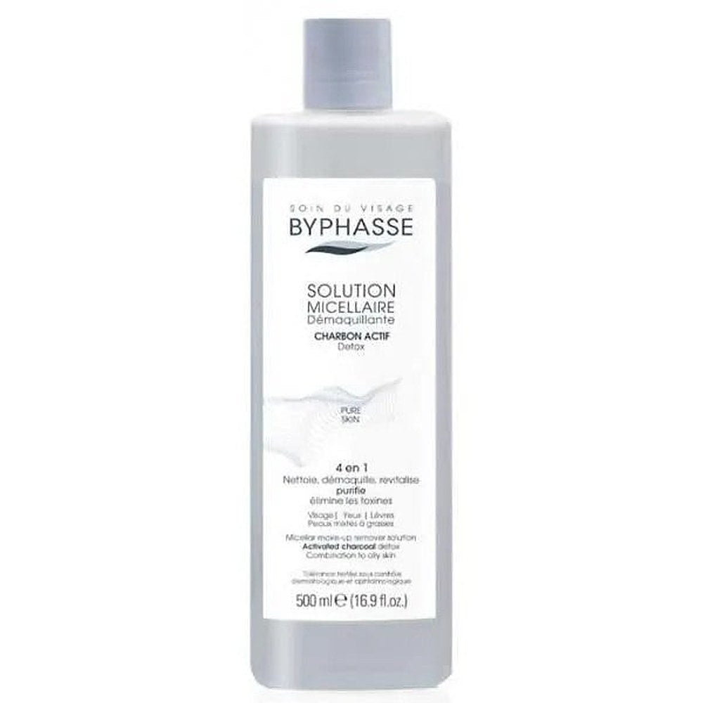 Byphasse Soluzione Micellare Detergente Carbone Attivo 500 ml — Acqua micellare