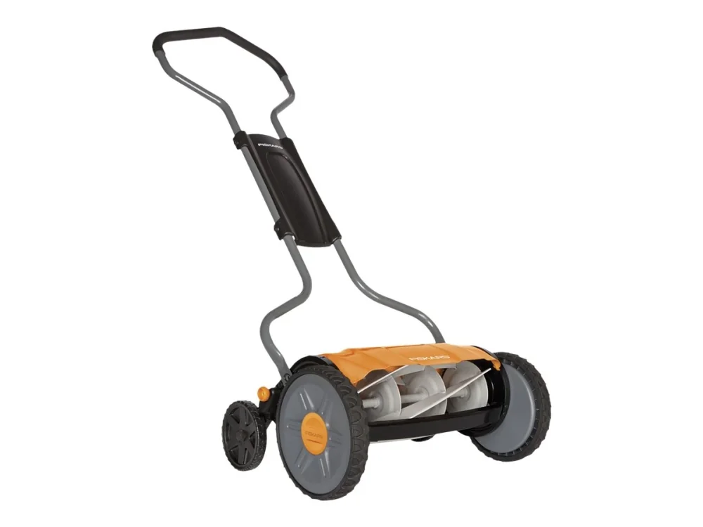 Fiskars StaySharp™ PLUS -käsinruohonleikkuri