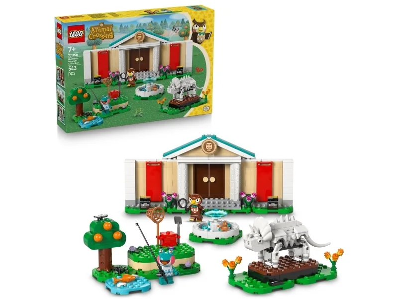 LEGO Animal Crossing 77056 Blathers ja museon kokoelma
