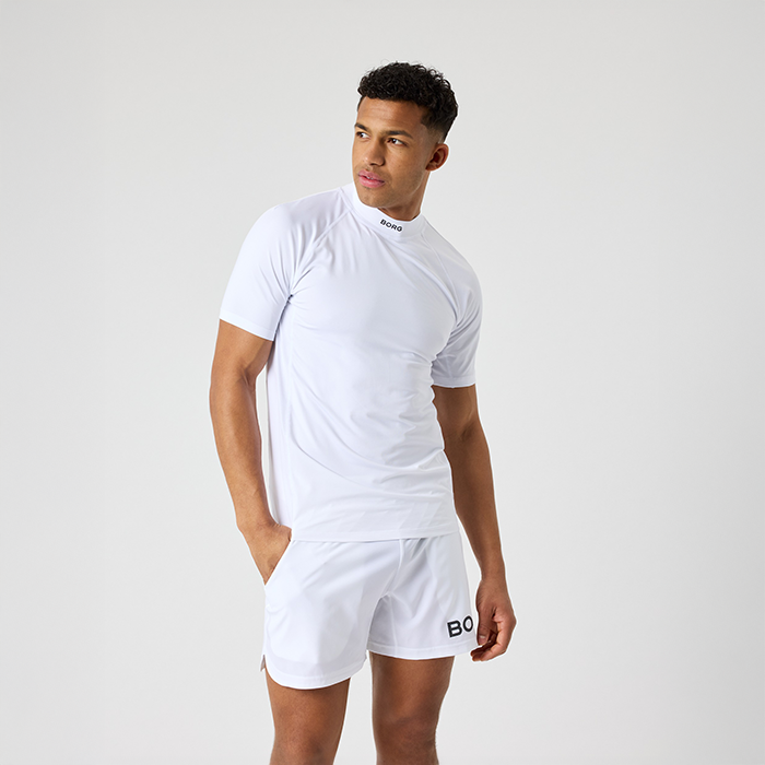 Borg Mock Neck T-Shirt
