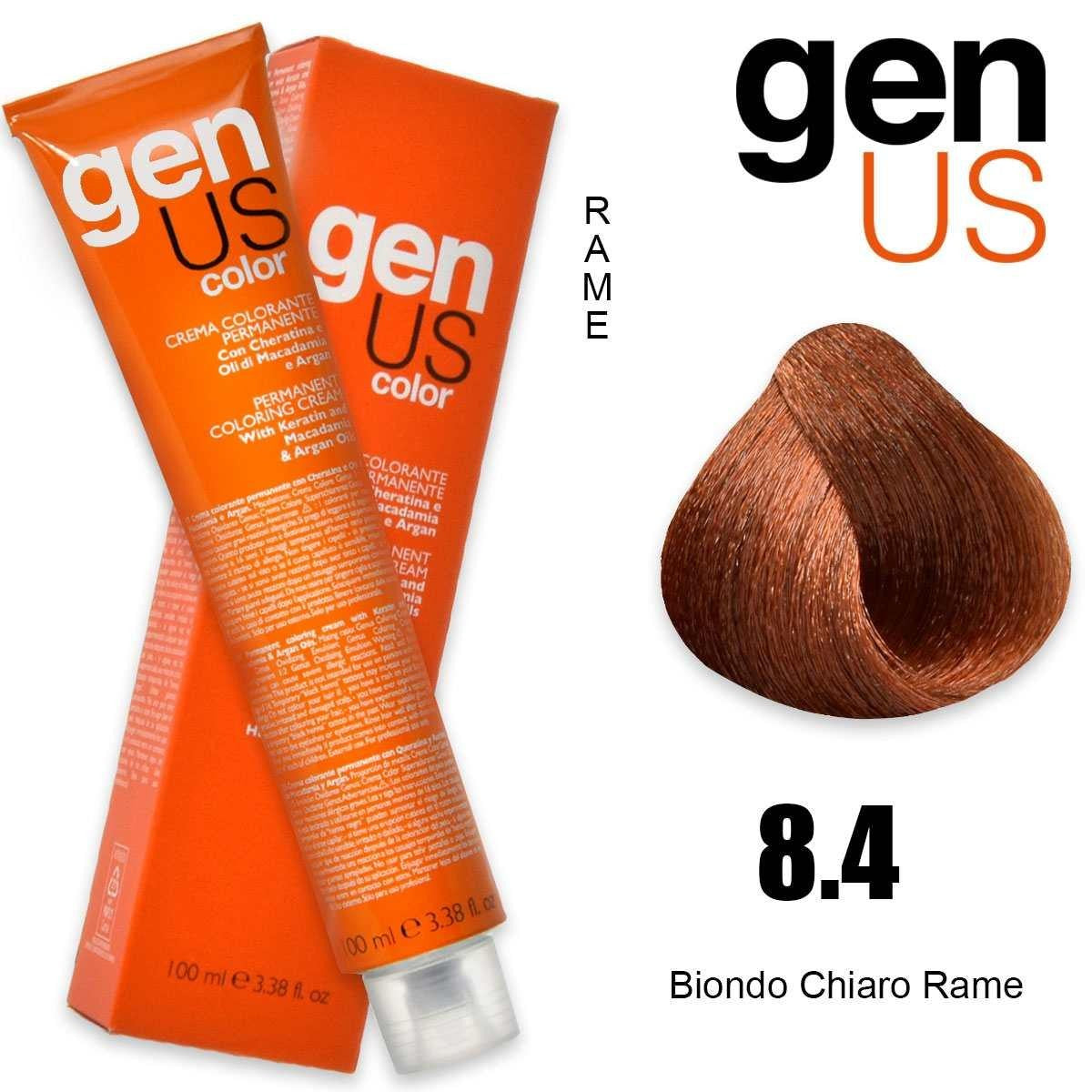 Pysyvä Värivoide Genus 100 ml 8.4