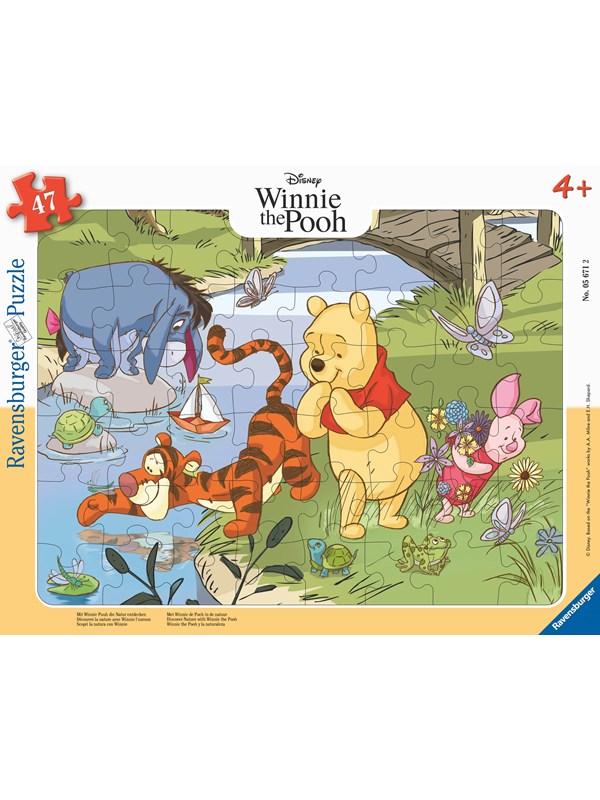 Discover Nature With Winnie The Pooh Palapeli 47 palaa Ravensburger