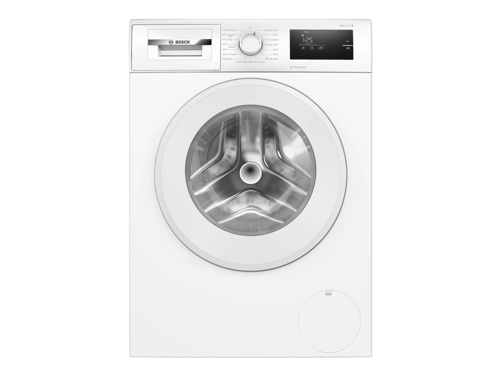 Bosch WAN2808LSN Washing Machine, A, Front loading, Capacity 8 kg, Depth 59 cm, 1200 RPM, White | Bosch