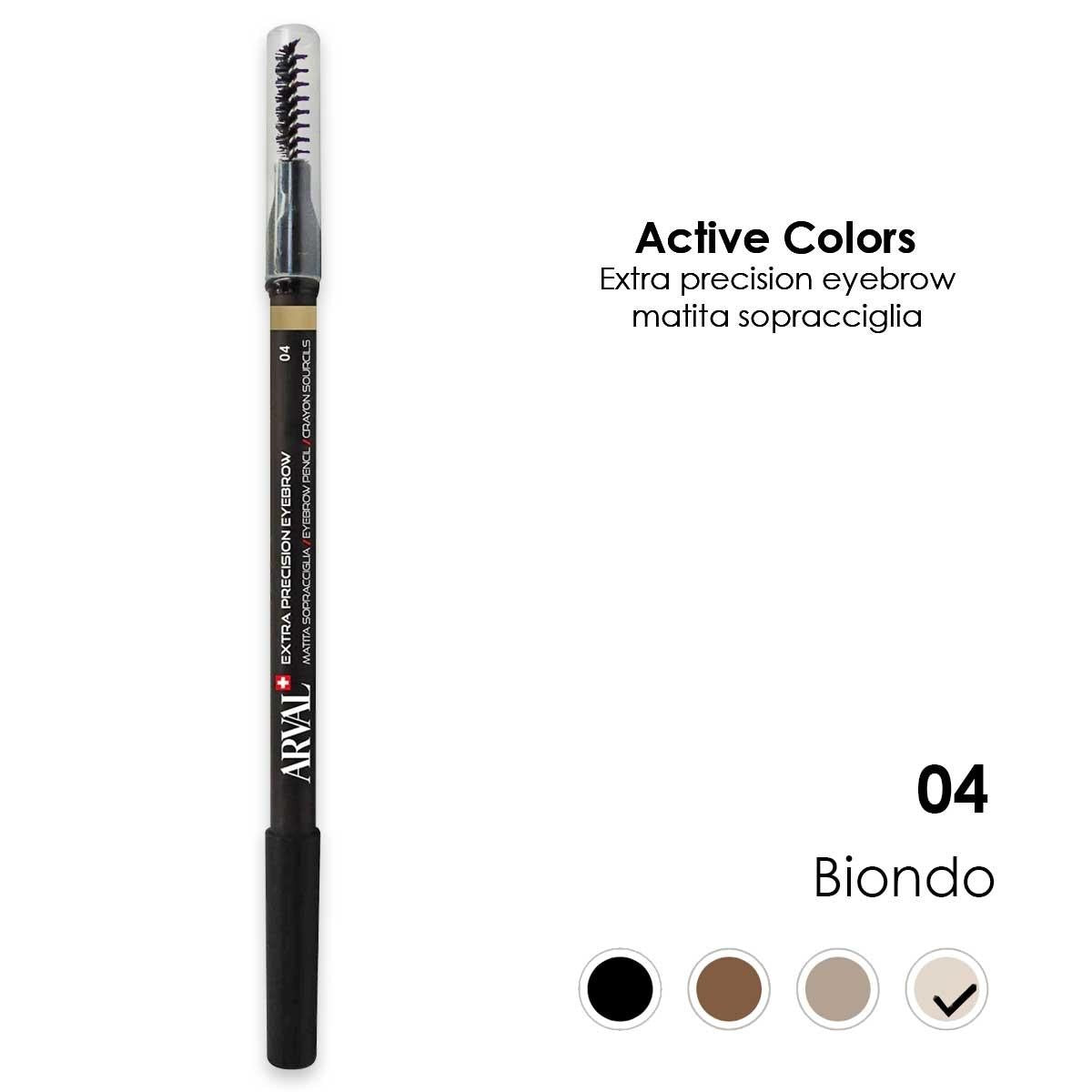 Arval Extra Precision Eyebrow N. 04 - Blond Kulmakynä - Puu