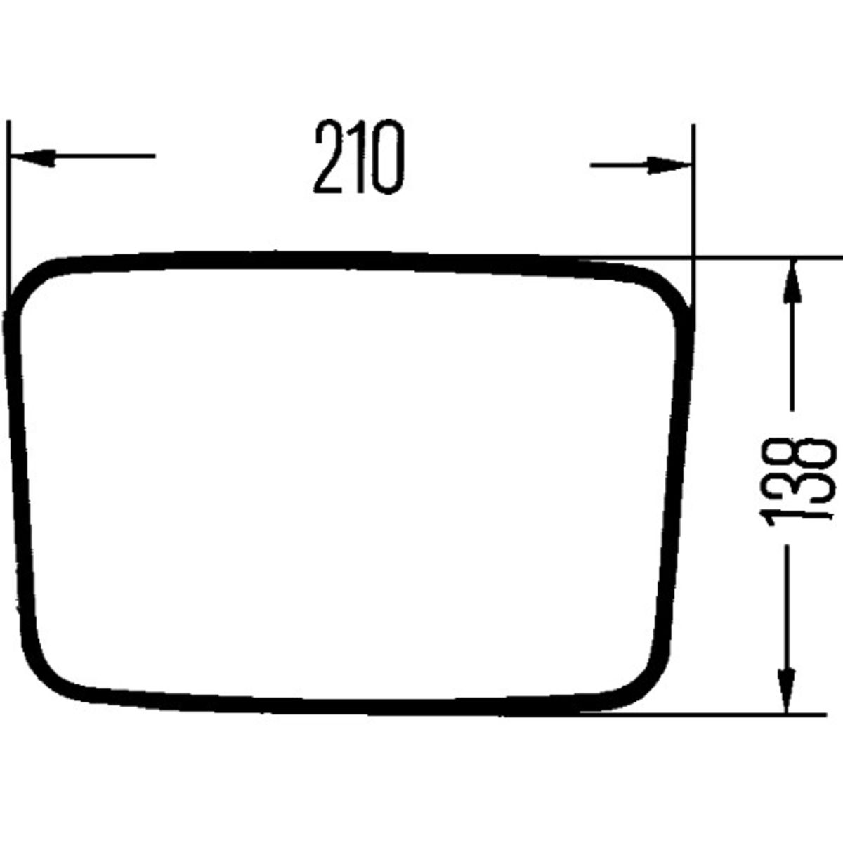 Ulkopeili HELLA 8SB 003 609-061