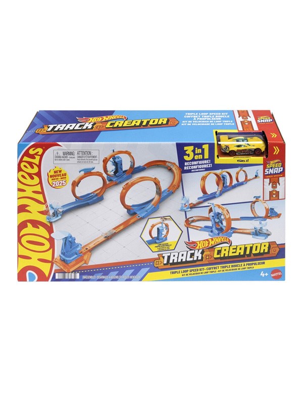 Hot Wheels Track Creator Triple Loop Frenzy