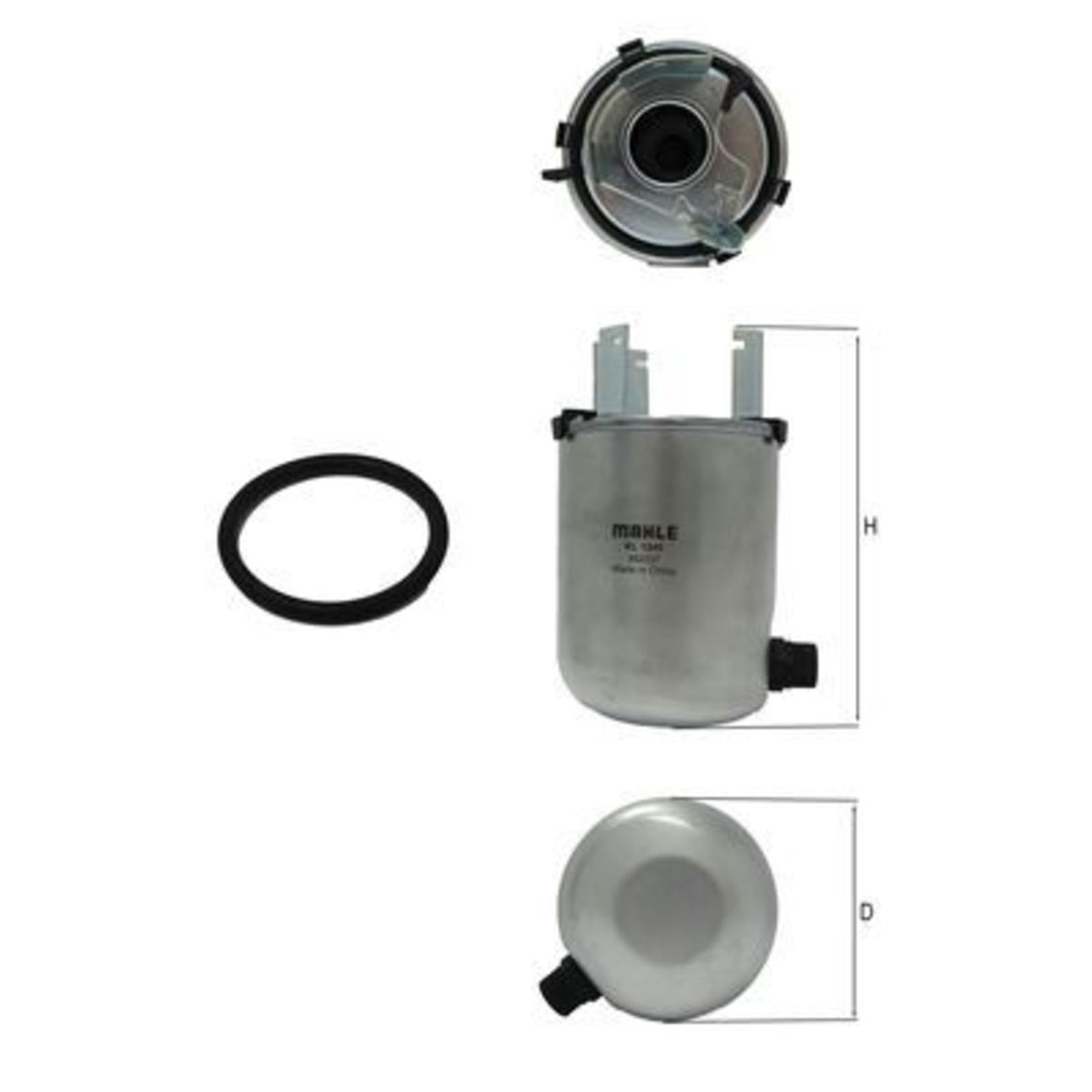 Polttoainesuodatin MAHLE KL 1245D