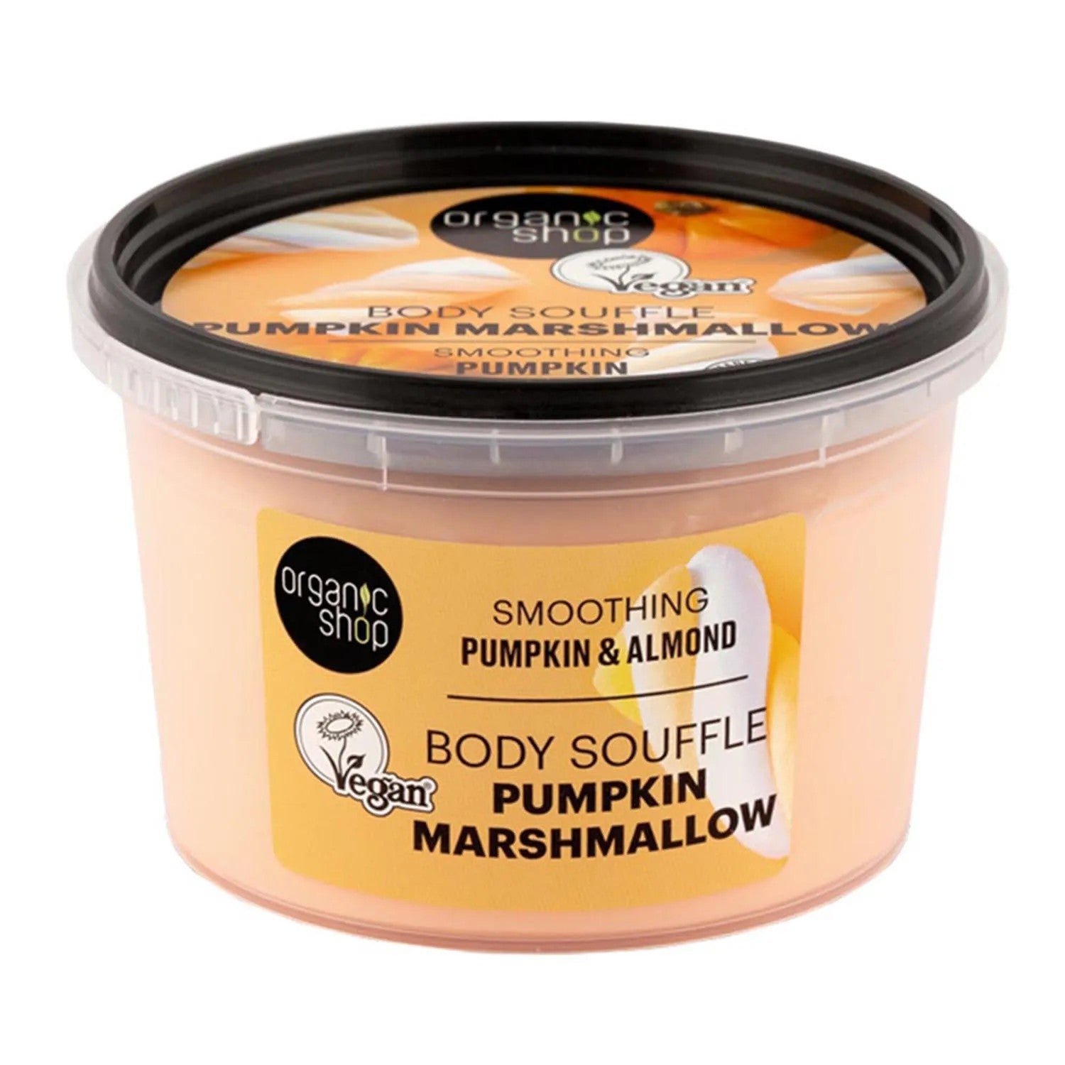 Natura Siberica Kurpitsaa ja mantelia tasoittava voide Smarshmallow 250ml