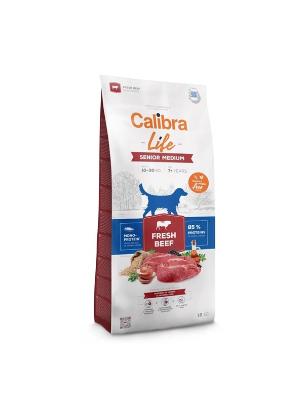 Calibra Dog Life - Senior Medium Fresh Beef - 12kg