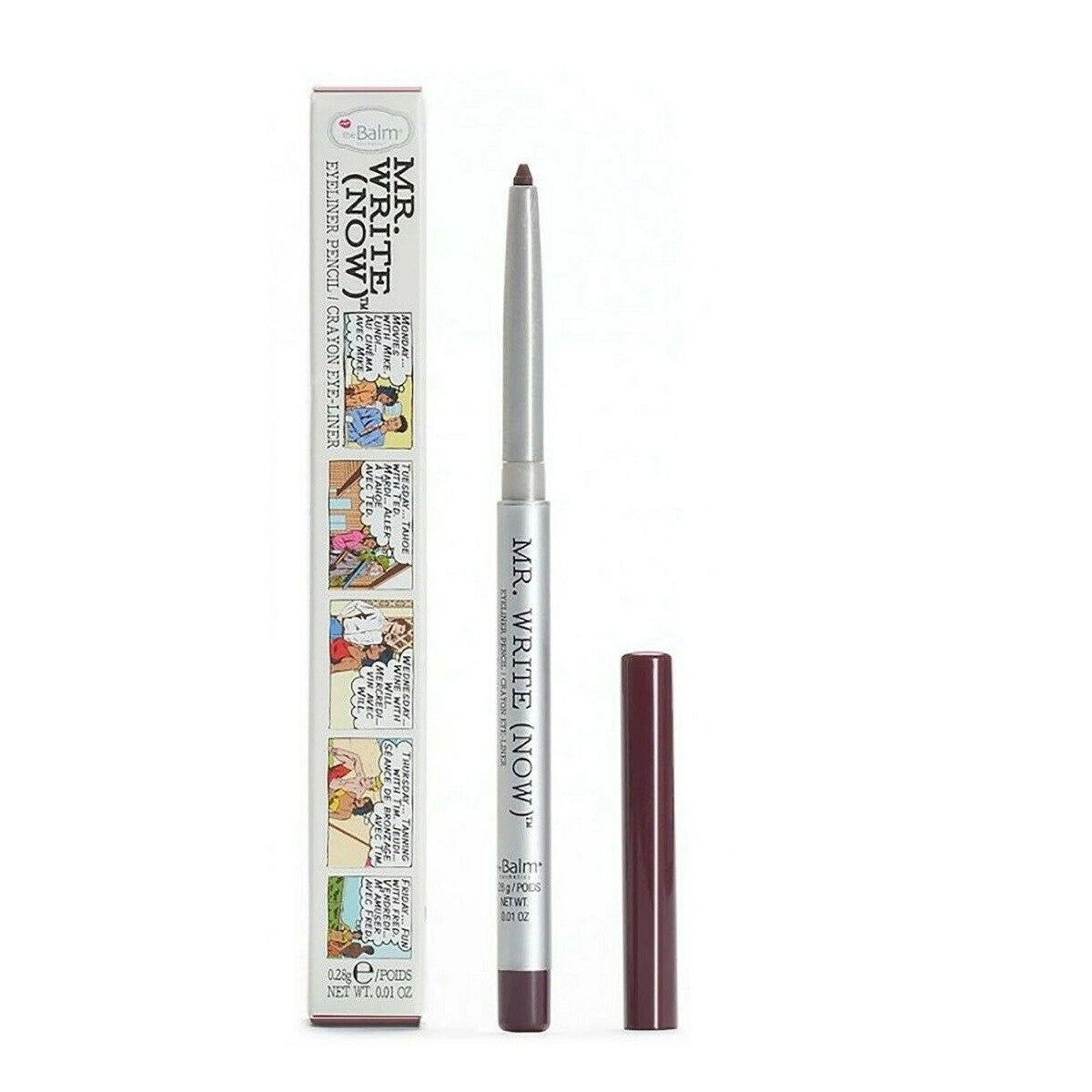 The Balm Mr.Write(Now) Precision Gel Eyeliner Pencil B. Bordoeaux 0,28 g