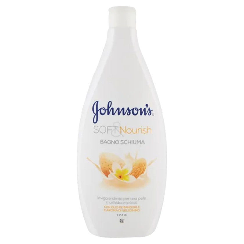 Johnson's Soft Nourish manteliöljyllä 750 ml