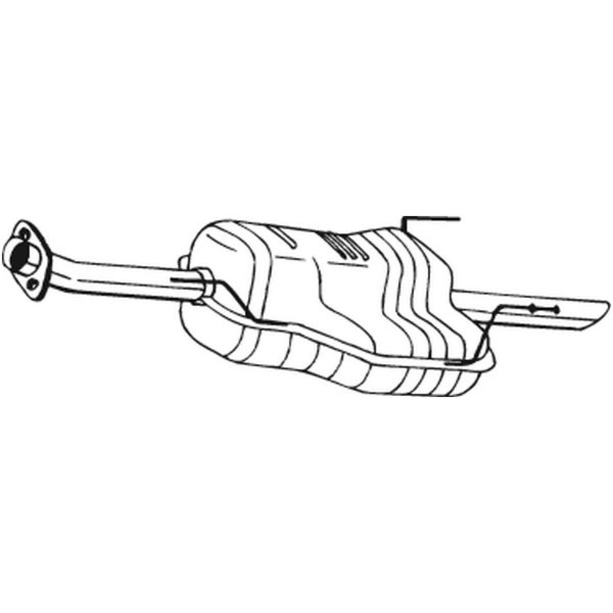 Takaäänenvaimentaja BOSAL 185-455