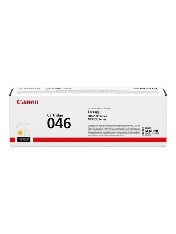 Canon 046-laservärikasetti, keltainen