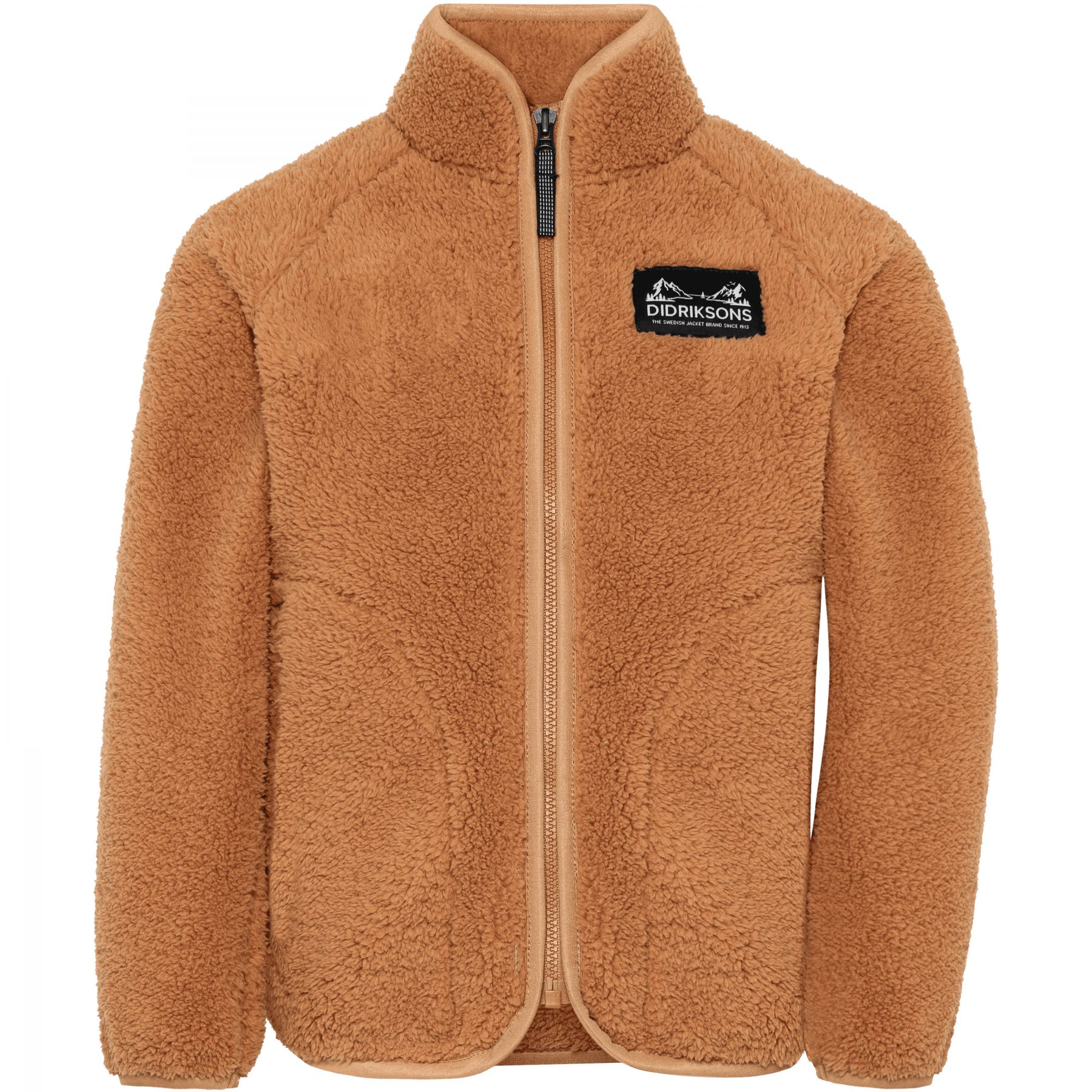 Didriksons Gibbs Kids' Full-Zip Almond Tree - 140
