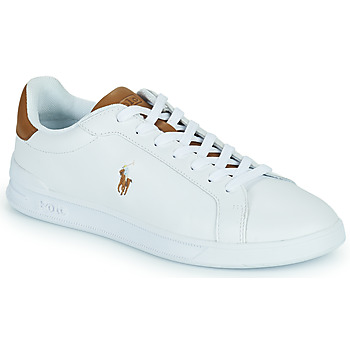 Polo Ralph Lauren Matalavartiset tennarit ruskea / valkoinen