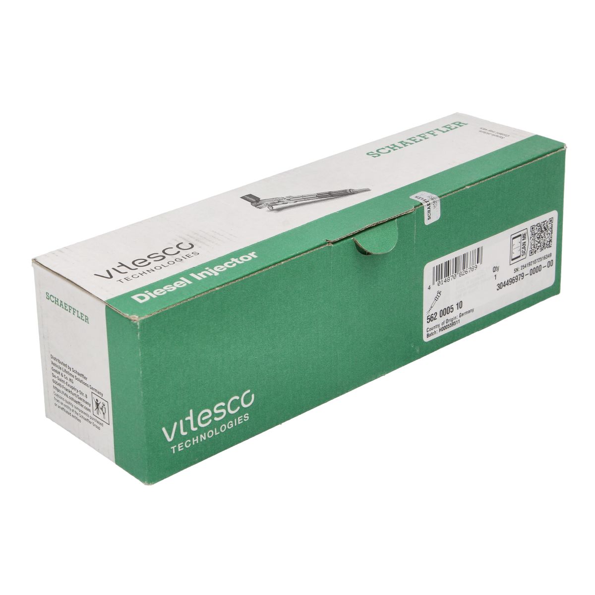Ruiskutusventtiili Schaeffler Vitesco 562 0005 10