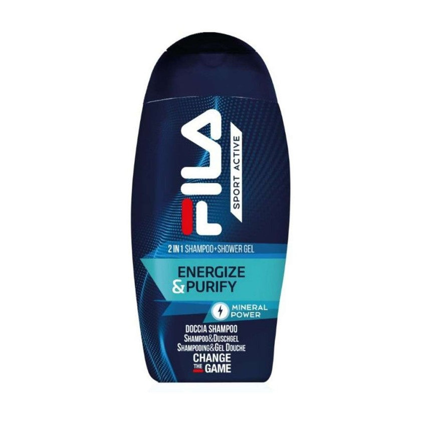 Fila Sport Active Energize E Purify Suihku Shampoo - 250 ml