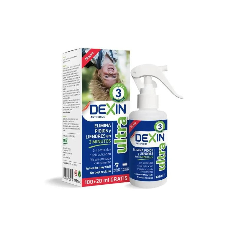Dexin 120 ml anti-lice and nit lahja scrunchie teepuulla