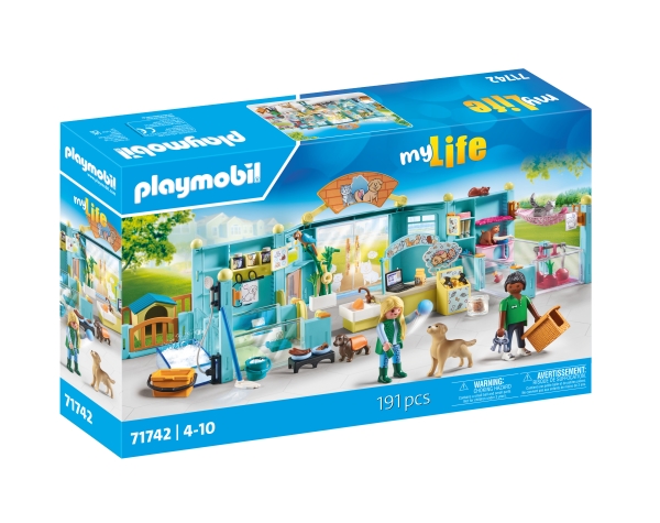 Playmobil 71742, Eläinhotelli, 4 vuosi/vuosia, Monivärinen, Muovi