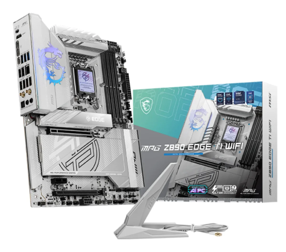 MSI MPG Z890 EDGE TI WIFI Emolevy - Intel Z890 - Intel LGA1851 - DDR5 RAM - ATX