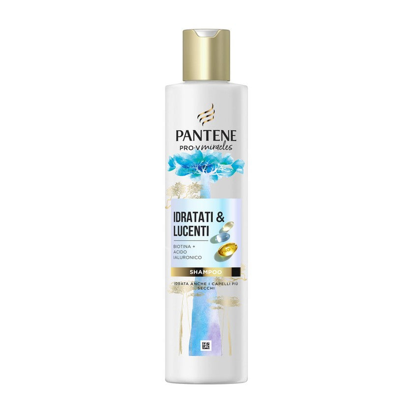 Pantene Miracles Kosteuttava ja Kiiltoa Antava Shampoo 250 ml