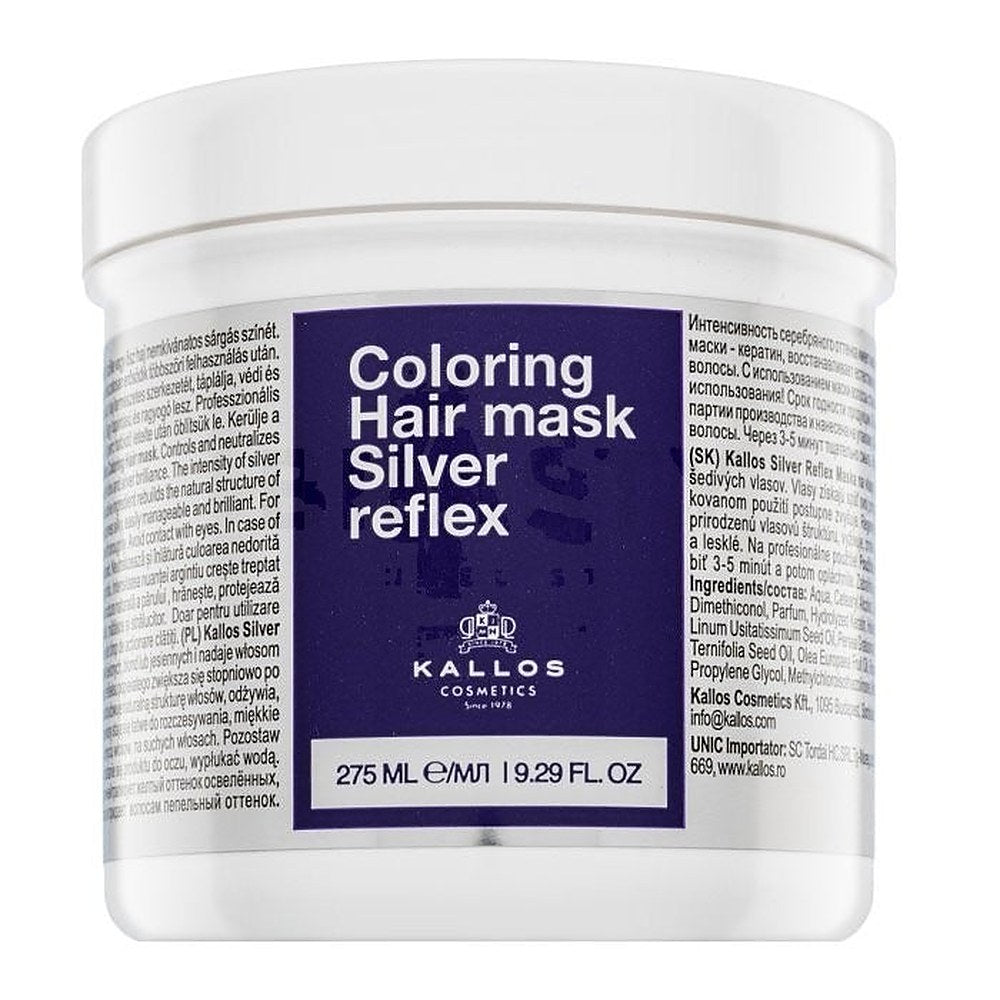 Kallos Maschera Silver Reflex 275 ml — Maschera per capelli