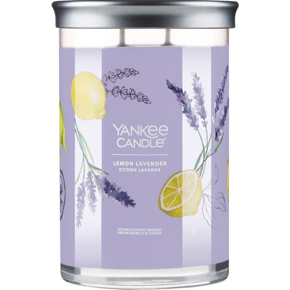Yankee kynttilän kynttilä Signature Lasi (sitruuna laventelilla) - 567,0 g