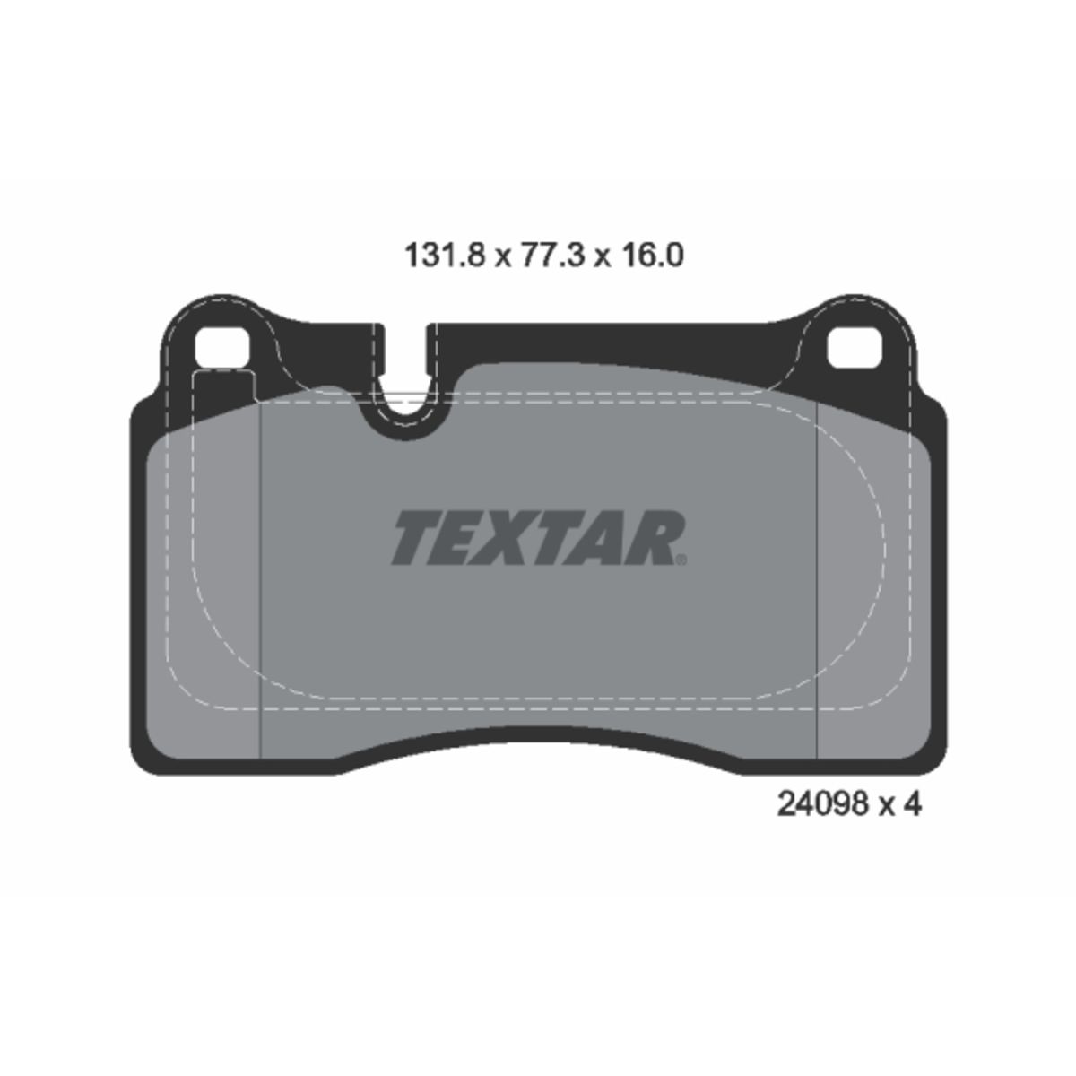 Jarrupalat, levyjarru TEXTAR 2409803