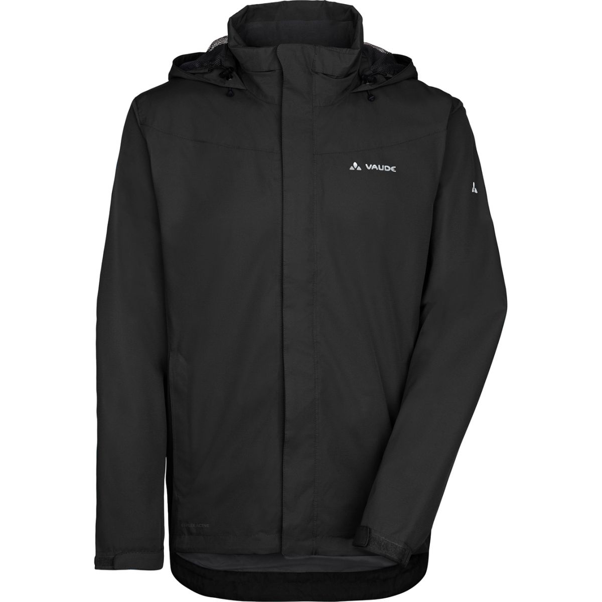 Vaude Men's Escape Bike Light Jacket, sadetakki, miesten, musta