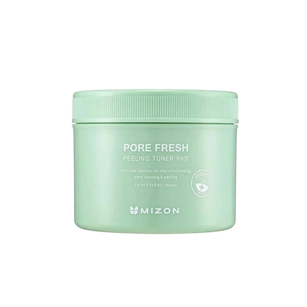 Mizon Pore Fresh Kuorivat kasvotyynyt herkälle, akneen taipuvaiselle iholle 60 kpl