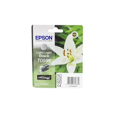 Epson Epson T0599 Mustepatruuna vaaleanharmaa T0599 Vastaa: N/A