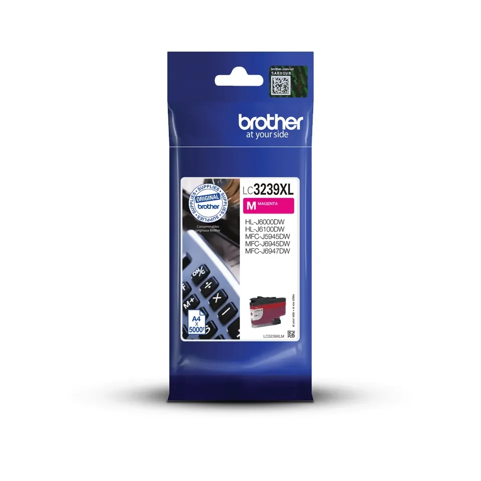 Brother LC3239XLM-mustekasetti, magenta