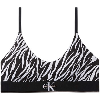 Calvin Klein Underwear Rintaliivi musta / valkoinen