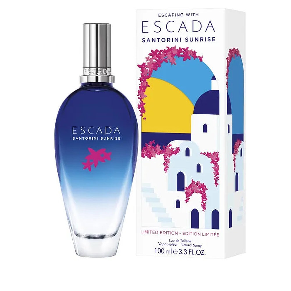 Escada Santorini Sunrise Eau De Toilette Spray 100ml Rajoitettu Erä
