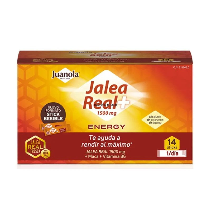 Juanola Royal Jelly Energy 14 tikkua 1,5 g