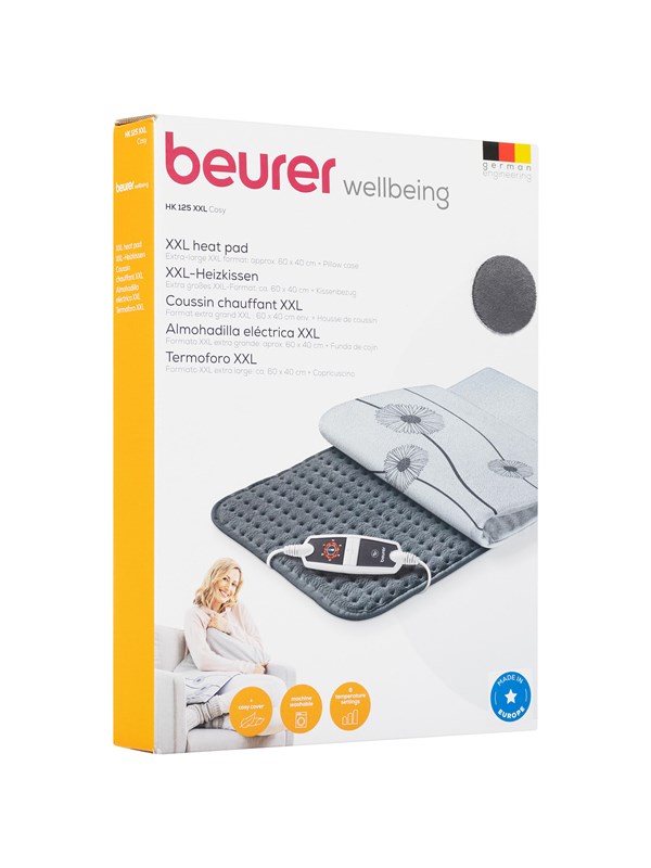 Beurer Cozy HK 125 XXL - Lämmitystyyny - harmaa