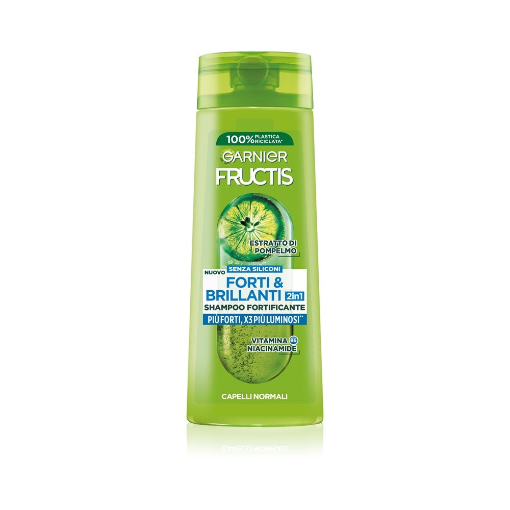 Fructis Vahvistava 2in1 Shampoo Forti & Brillanti Normaalille hiuksille 250 ml