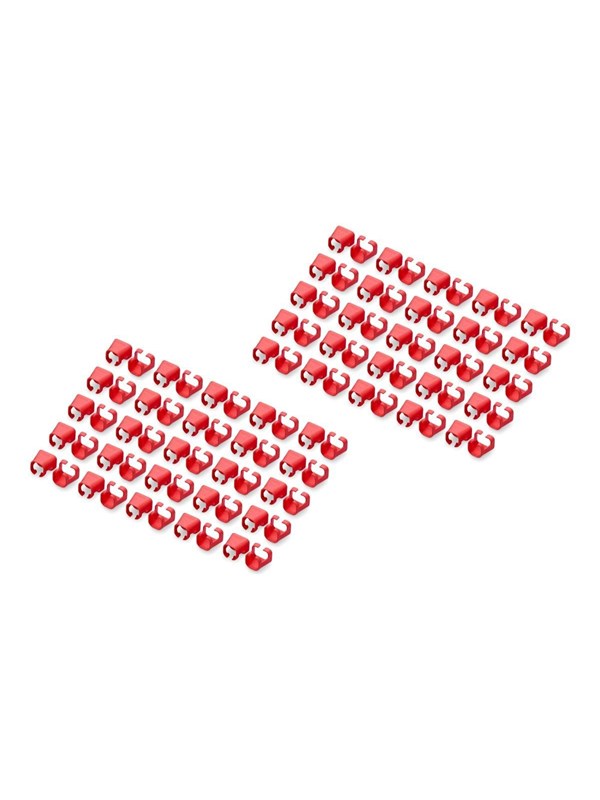 Digitus Color Clips Red 100pcs For Patch Cable