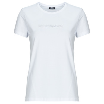 Emporio Armani Paita harmaa / valkoinen