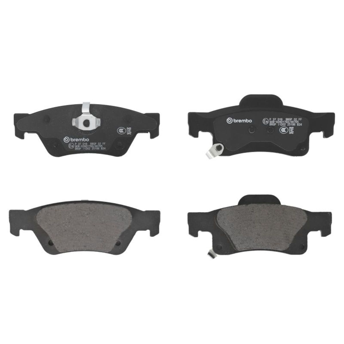 Jarrupalat, levyjarru BREMBO P 37 016