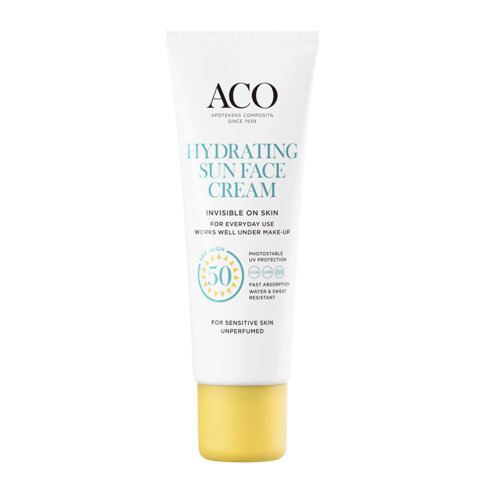 ACO Sun Face Hydrating Cream SPF50 NP 40 ml