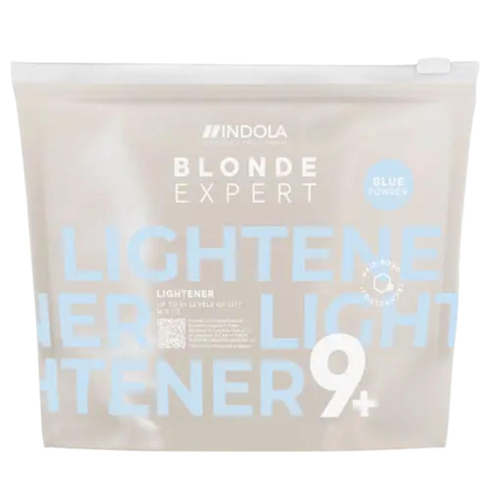 Indola Blond Expert Lightener 9+ vaalennusjauhe vaaleille hiuksille Blue 450 g