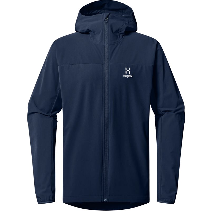 Haglöfs Move Softshell HoodMen Tarn Blue - XS