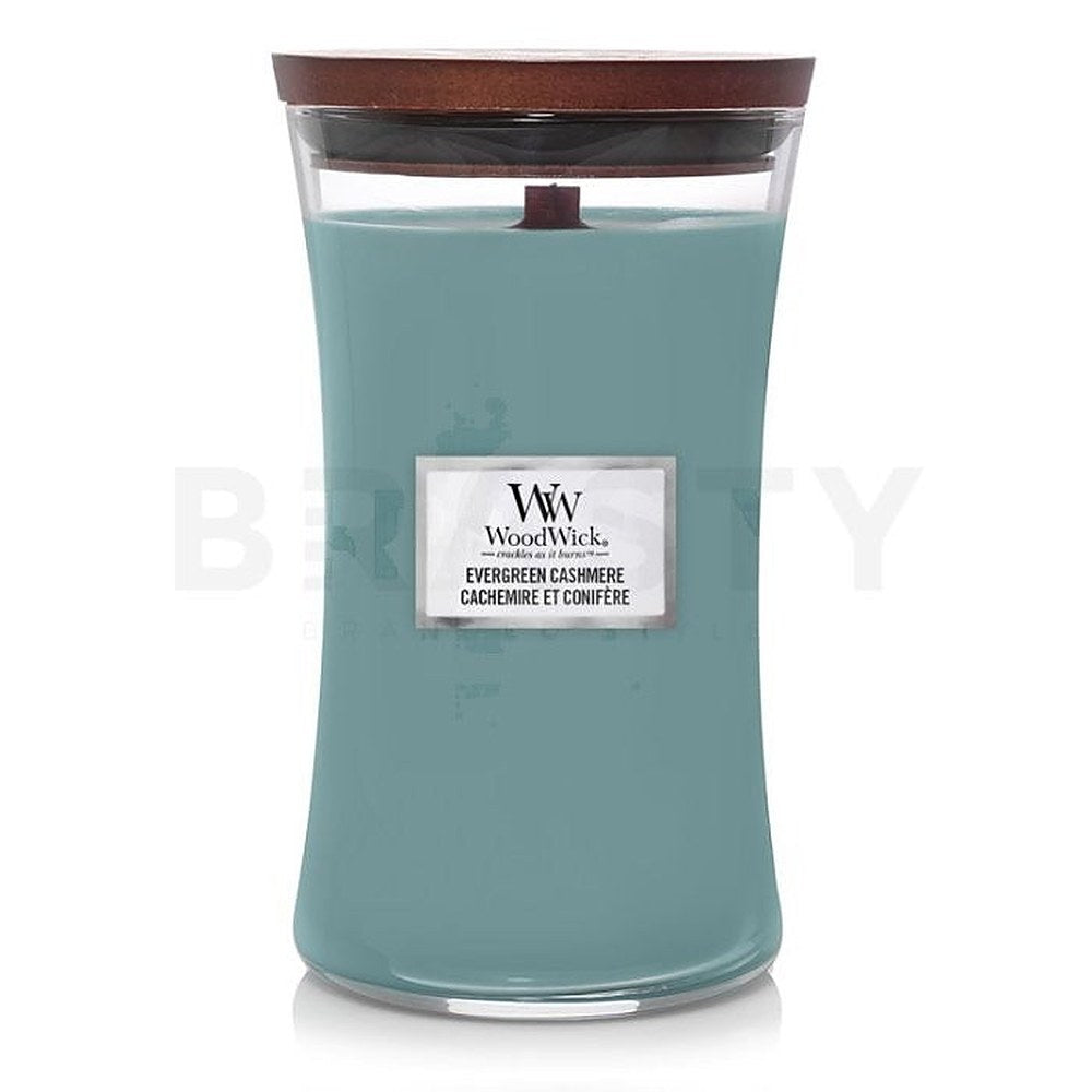 Woodwick Ikivihreä kashmir-villapurkki - 609,0 g