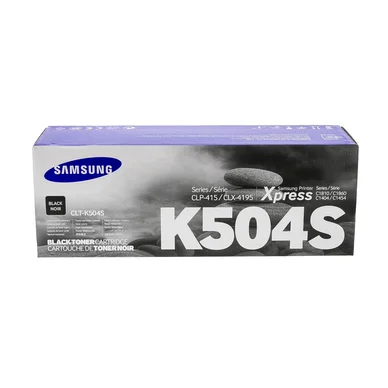 Samsung Värikasetti musta, 2.500 sivua CLT-K504S Vastaa: N/A