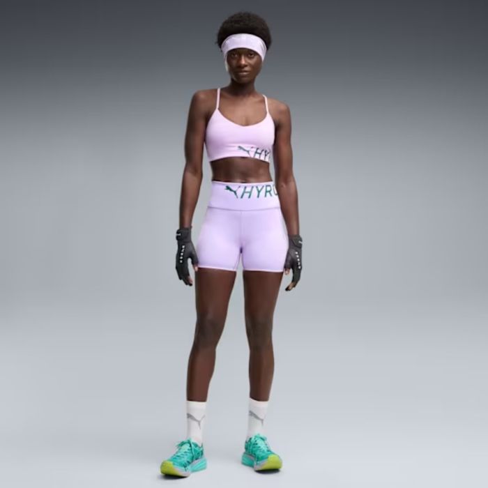 PUMA Pwrmode 4 Inch Short Tights K. L Violetti Naiset