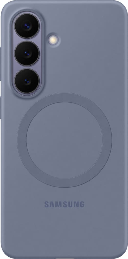 Samsung Galaxy S26 Silicone Magnet Case -suojakuori, Sinivioletti