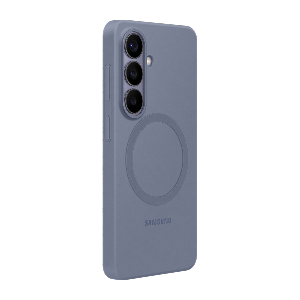Samsung Galaxy S26 Silicone Magnet Case -suojakuori, Sinivioletti