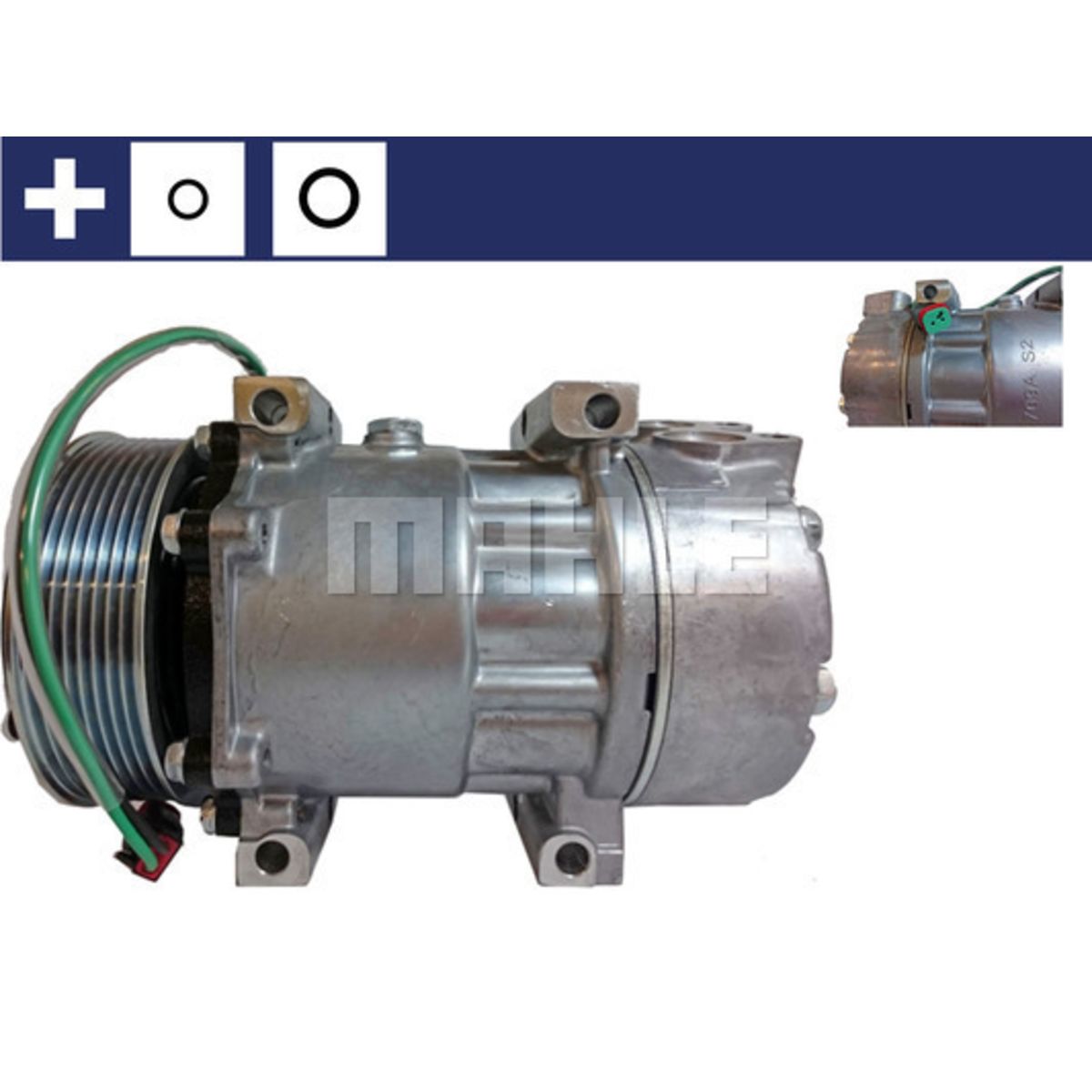 Ilmastoinnin kompressori MAHLE ACP 128 000S